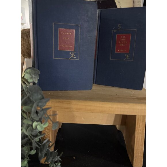 Vintage Modern Library Books: "Vanity Fair -All The Kings Men" Thackeray Warren - Picture 1 of 15